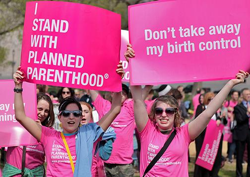 Rallying to the defense of Planned Parenthood