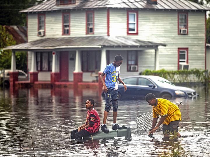 Disastrous flooding from Hurricane Florence