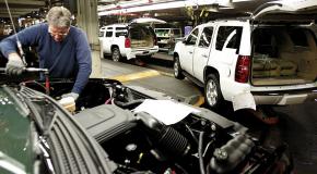 Working in a General Motors plant