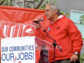 California Federation of Teachers President Josh Pechthalt