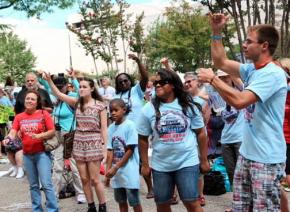 Badass Teachers Association leads a march for education justice in Washington, D.C.