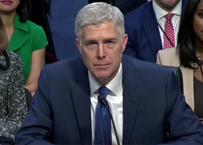 Trump's Supreme Court nominee Neil Gorsuch at his Senate confirmation hearing