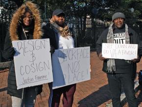 Protesters in Richmond, Virginia, demand Ralph Northam’s resignation